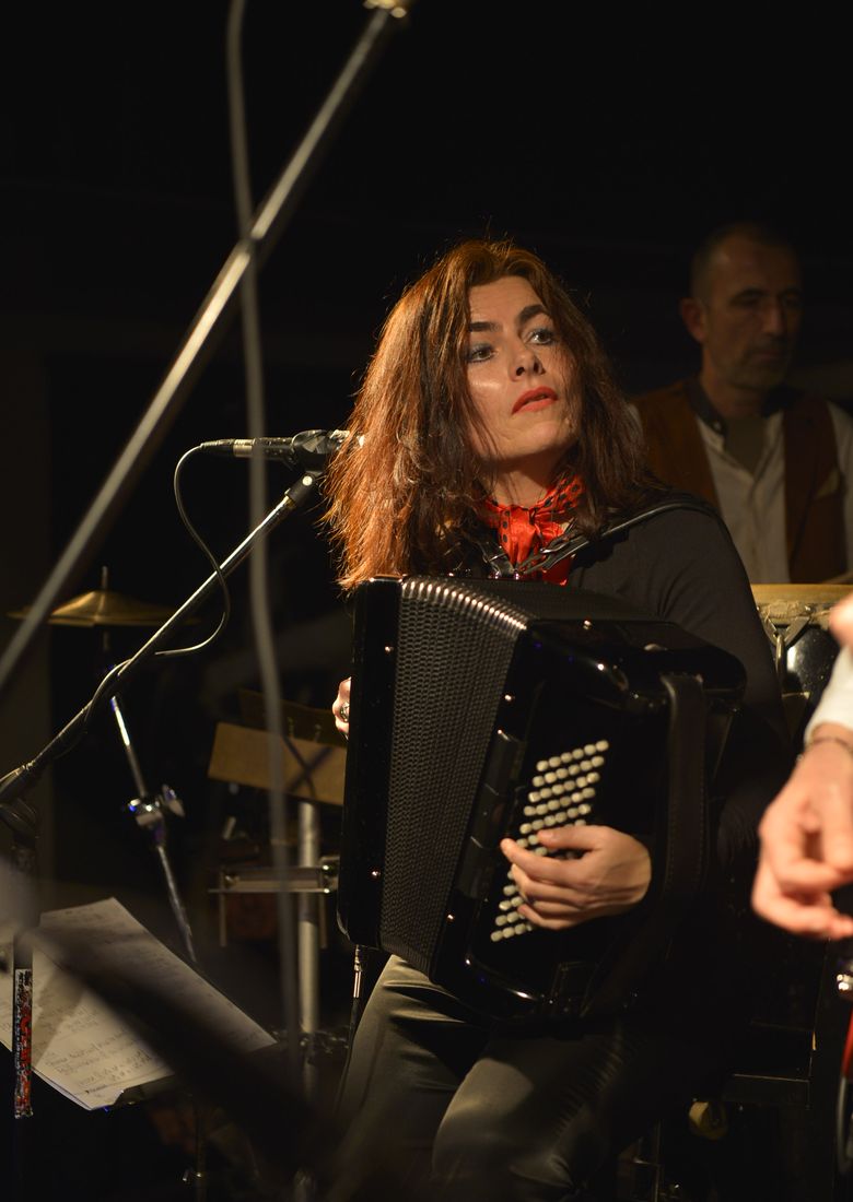 Miranda Cortes, musicista e fisarmonicista