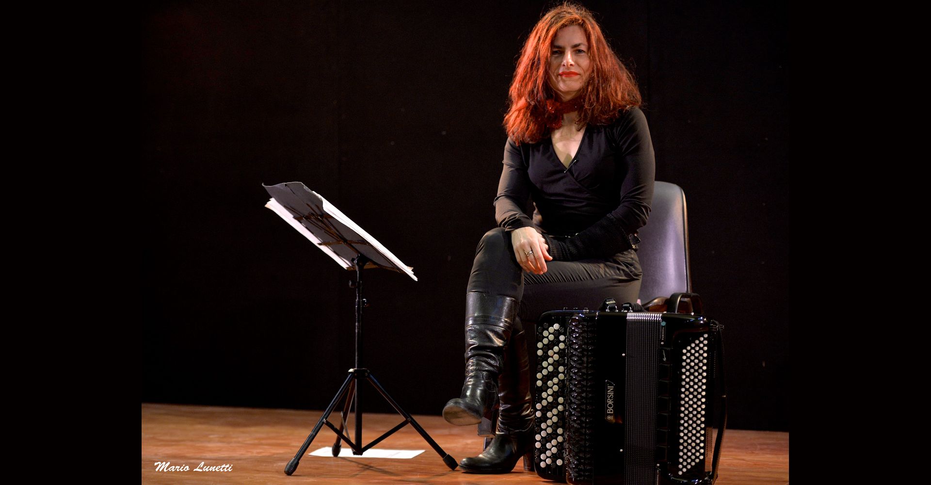 Miranda Cortes, musicista e fisarmonicista