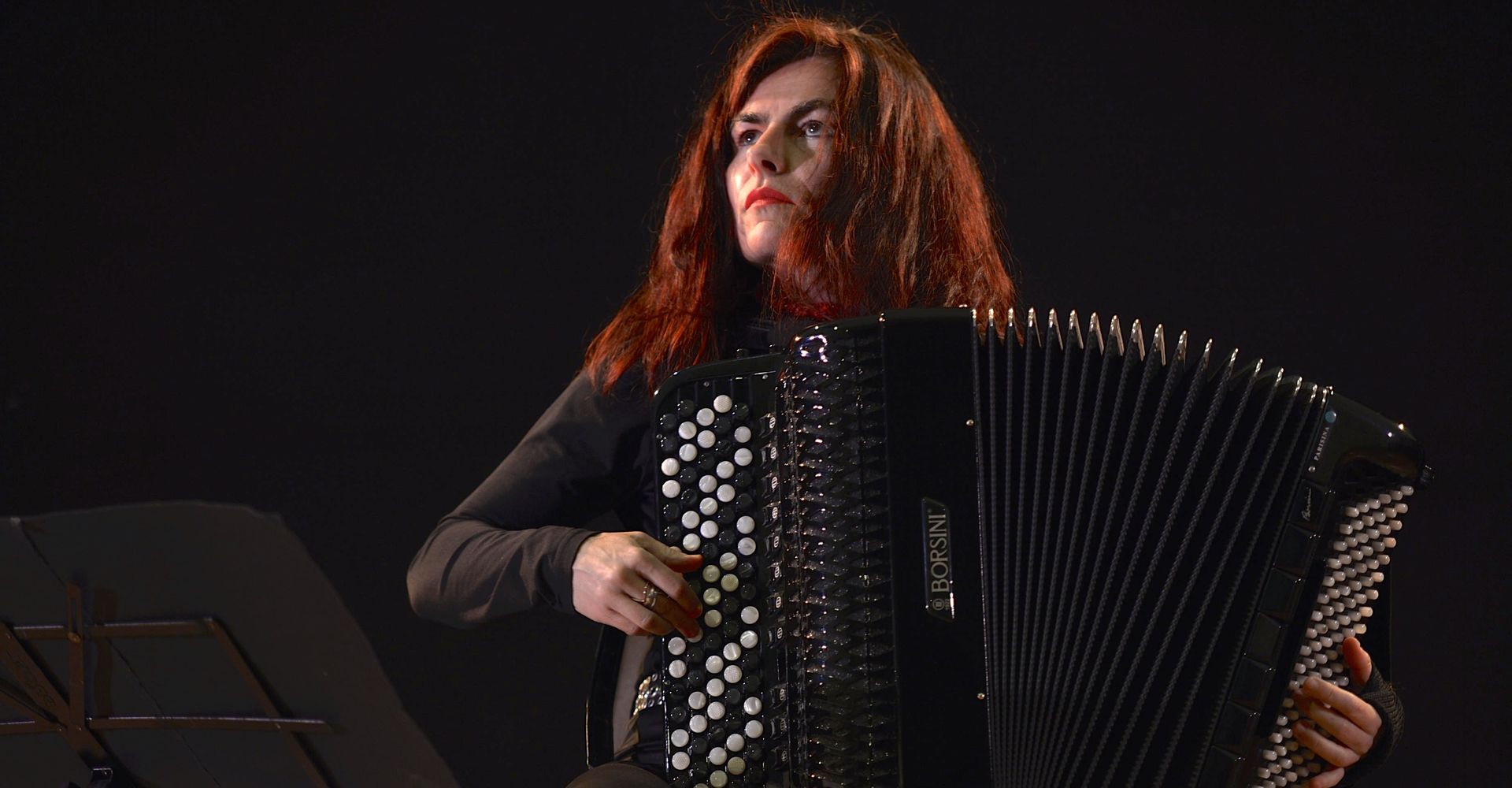 Miranda Cortes, musicista e fisarmonicista